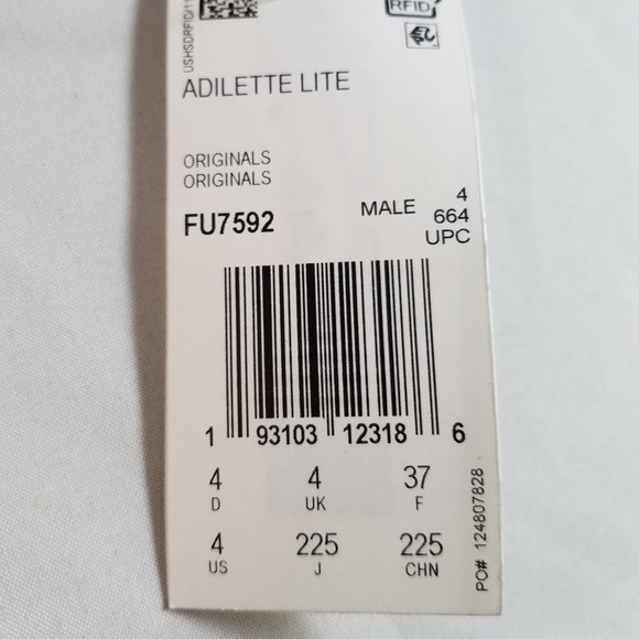 NEW Mens Adidas Adilette LITE Slides - Sizes 4 & 5 - Picture 8 of 9